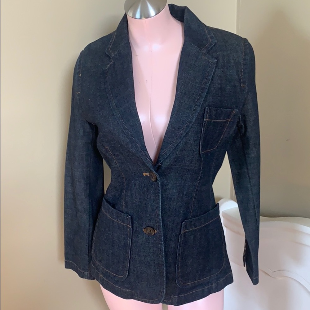 Gap blazer jean blazer jacket